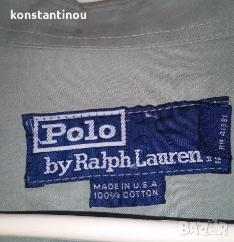 Оригинална американска риза Polo Ralph Lauren made in USA , снимка 3 - Ризи - 32056596