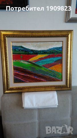 Голяма маслена картина, снимка 4 - Картини - 40270623