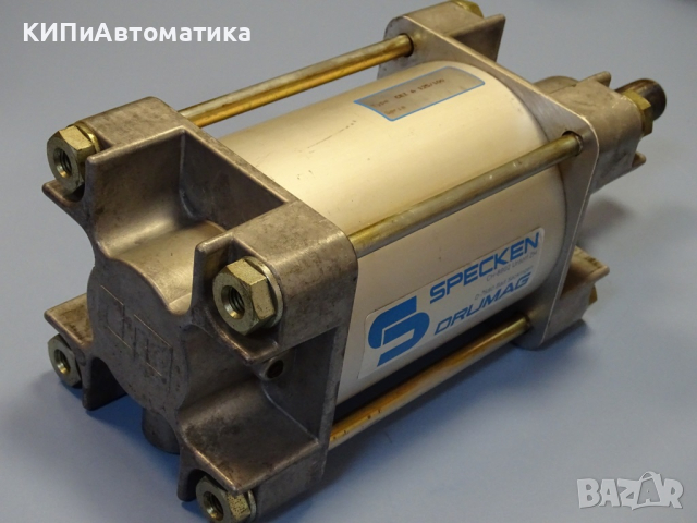 Пневматичен цилиндър Specken Drumag CEZ A 125/100 pneumatic cylinder, снимка 4 - Резервни части за машини - 44614952