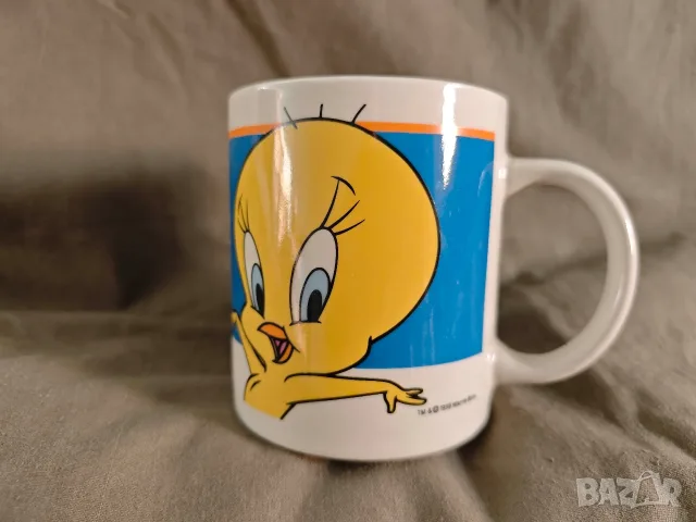 Продавам колекционерска чаша Туити Vintage Tweety Bird Warner Brothers 1999