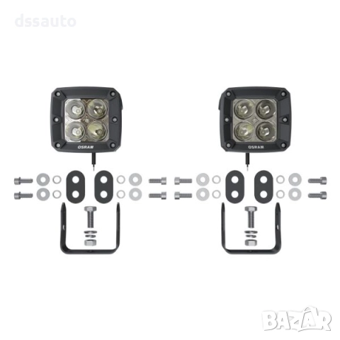 Комплект LED светлини OSRAM LEDriving CUBE VX80-SP 12/24V 1300lm 6000K, снимка 3 - Аксесоари и консумативи - 52437985