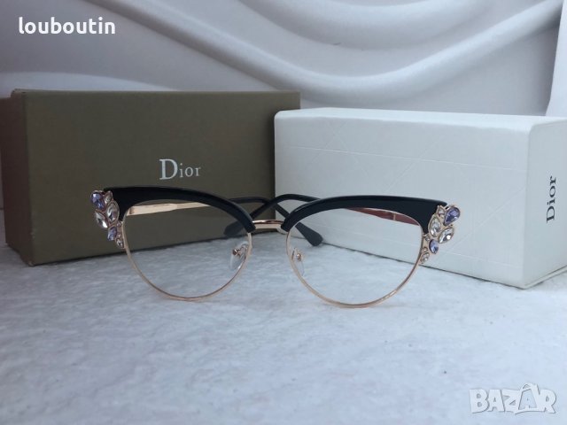 Dior прозрачни слънчеви,диоптрични рамки очила за компютър, снимка 6 - Слънчеви и диоптрични очила - 37109612