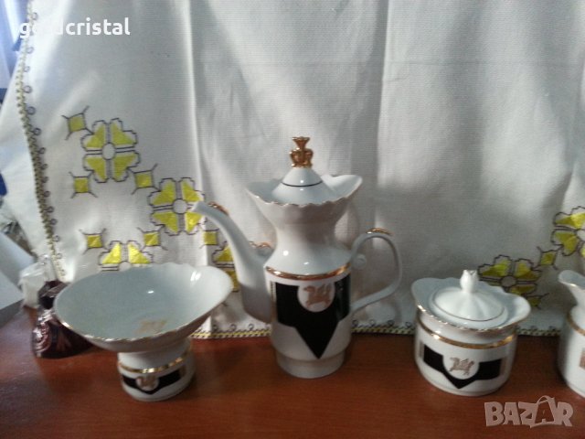 Руски порцелан залатой пегас, снимка 4 - Антикварни и старинни предмети - 42869713