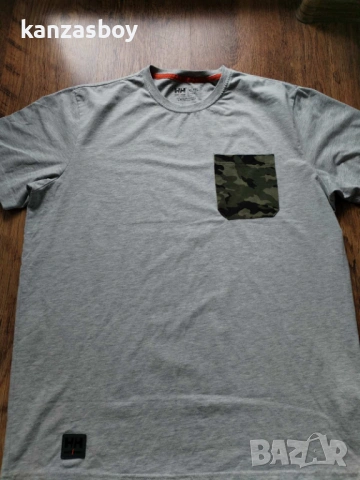 helly hansen workwear - мъжка тениска ХЛ КАТО НОВА, снимка 4 - Тениски - 54138627