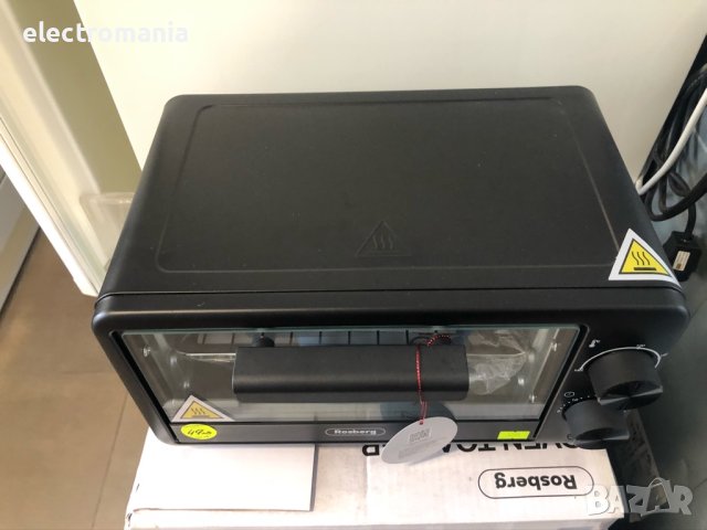 мини фурна ,Rosberg’ R51441C, снимка 4 - Печки, фурни - 42669632