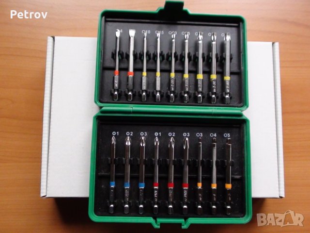 HITACHI Professional - BIT SET от надеждните  !!! Само 1 БИТ ползван !!! От DEUTSCHLAND / GERMANY !!, снимка 6 - Гедорета - 31646081