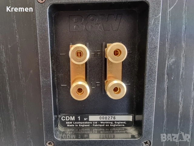 Тонколони B&WCDM-1, снимка 7 - Тонколони - 54339635