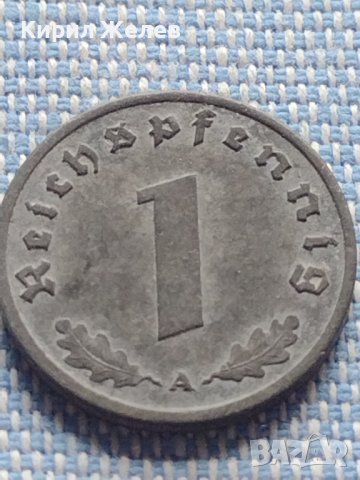 Монета 1 райхсфенинг 1940г. Германия Трети Райх с СХВАСТИКА за КОЛЕКЦИЯ 33016
