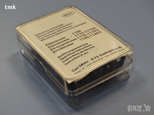 Индикаторен часовник Mahr 1105, снимка 13 - Други инструменти - 31806114