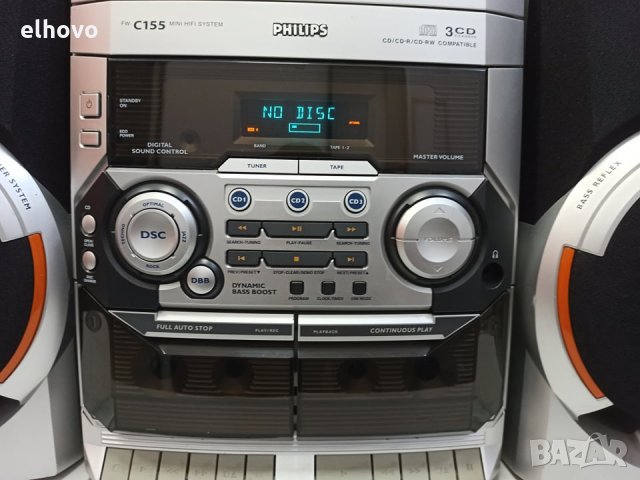 Аудио система Philips FW-C155/22, снимка 7 - Аудиосистеми - 31012124