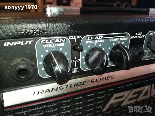 PEAVEY RAGE158 TRANS TUBE-УСИЛВАТЕЛ-КУБЕ ВНОС SWISS 2202241557, снимка 11 - Ресийвъри, усилватели, смесителни пултове - 44418809