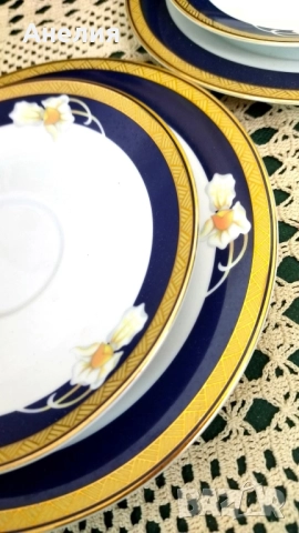 Орхидеи -сетове за кафе , снимка 4 - Чаши - 51812954