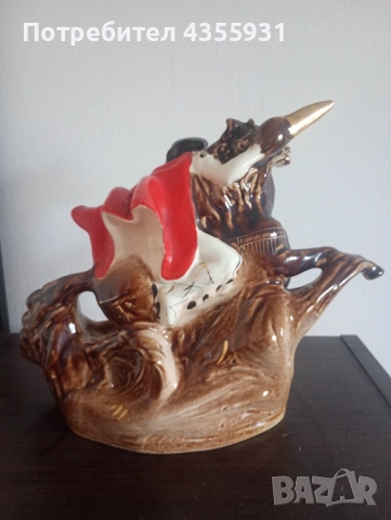 СССР стар руски порцелан Фарфоровая статуетка фигурка , снимка 3 - Антикварни и старинни предмети - 52150733