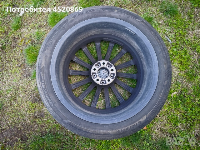 19-ки 5x112 с летни гуми Hankook 255 40 19, снимка 3 - Гуми и джанти - 53868755