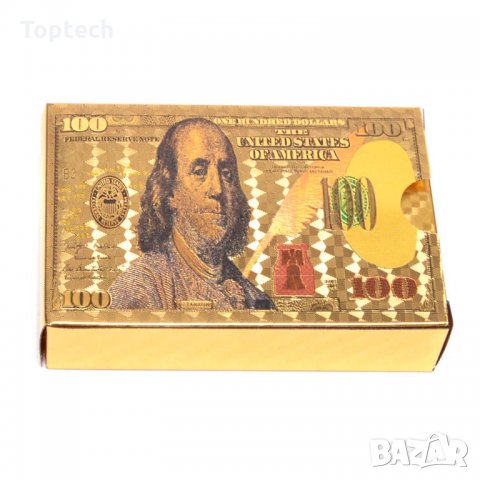 Луксозни карти за игра долари, снимка 2 - Подаръци за мъже - 30122280