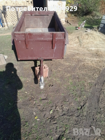 ремарке за фреза и за лека кола или трактор, снимка 5 - За селскостопански - 52400527