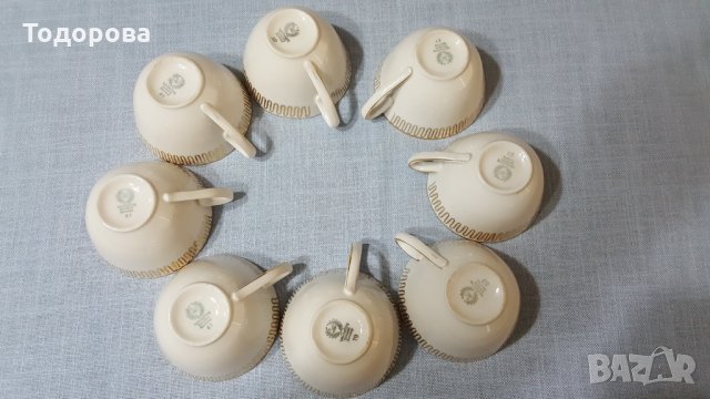 Чаши за кафе- 8 броя-Бавария, снимка 4 - Антикварни и старинни предмети - 31447097
