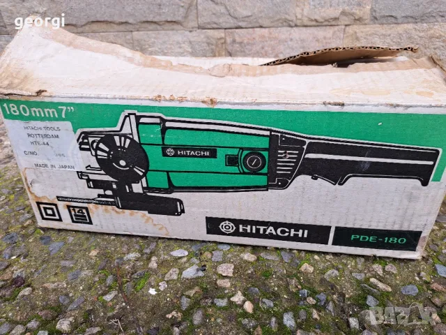 японски ъглошлайф Hitachi 1200w 180mm, снимка 12 - Други инструменти - 48479460