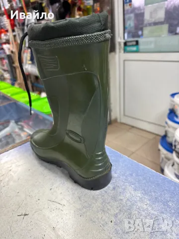 Гумени ботуши ватирани , снимка 4 - Мъжки ботуши - 48718773