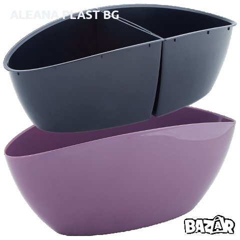 Саксия КАНУ от Алеана Пласт, снимка 7 - Саксии и кашпи - 25248269