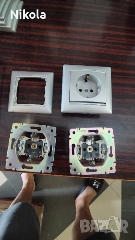 Контакти и ключове LEGRAND еднополюсни девиаторни и сериен, снимка 11 - Ключове, контакти, щепсели - 50992487