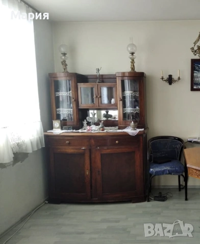 Горна част от старинен бюфет, снимка 4 - Антикварни и старинни предмети - 53028849