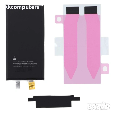 Съвместима Литиево-полимерна Батерия за iPhone 15 Plus 4383mAh с Flex Cable Cover и стикери