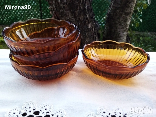 Сервиз купи цветно стъкло, снимка 3 - Сервизи - 52274333