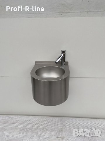 Конзолна мивка със смесител PUSH бутон SB-P, снимка 2 - Обзавеждане за заведение - 44173181