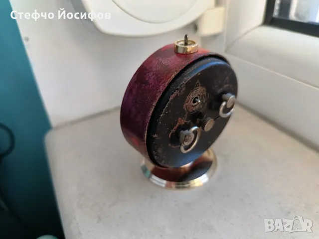 Будилник Слава , снимка 2 - Антикварни и старинни предмети - 47387722