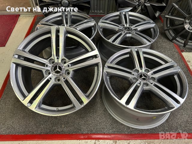 Джанти 18 Цола 5х112 Mercedes E Klass S Klass GLC  GLB Оригинални Демо, снимка 3 - Гуми и джанти - 42325180