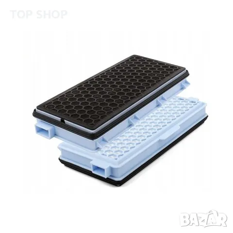 Комплект от 3 филтъра за прахосмукачка, Luka, Съвместим с Miele SF-HA 50, Син/Черен, снимка 3 - Други - 48748147