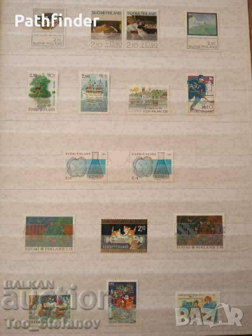 Луксозен рядък албум с марки - Финландия, снимка 3 - Филателия - 44742508