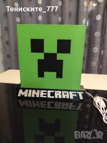3д Maincraft лампа , снимка 7 - Настолни лампи - 51738645