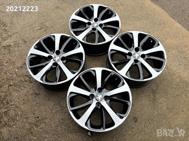 4 броя алуминиеви джанти за Peugeot 207,208,301,308,3008  17, снимка 6 - Гуми и джанти - 52583982