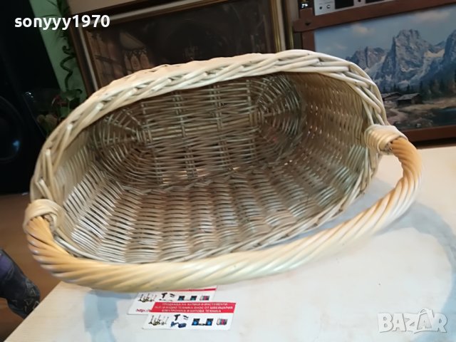 ПЛЕТЕНА КОШНИЦА ВНОС ОТ ГЕРМАНИЯ 1604231929, снимка 9 - Колекции - 40383371