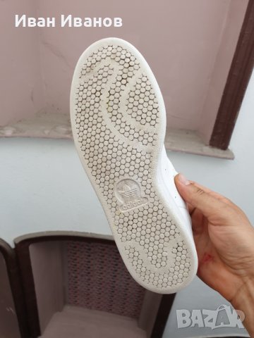маратонки   adidas Originals Stan Smith White Camo номер 41, снимка 14 - Маратонки - 37315265