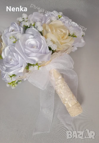 Булчински букети , снимка 5 - Сватбени аксесоари - 50871104