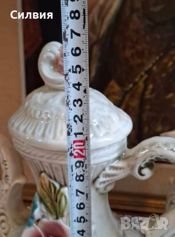 Чайник/Ваза , снимка 4 - Антикварни и старинни предмети - 52581366