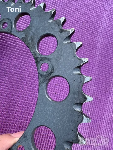 Заден Зъбак/Пиньон AFAM 44 Kawasaki - Алуминий, снимка 4 - Части - 50368199