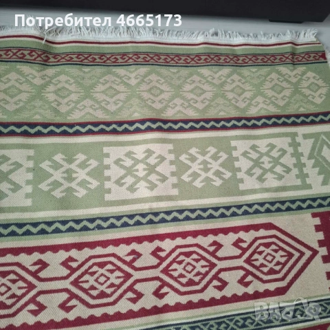 Килим с ресни / двулицев , снимка 8 - Килими - 54110890