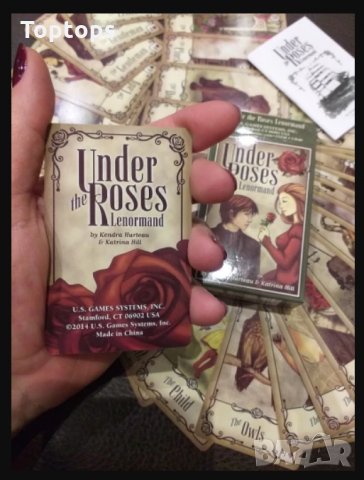 Карти Ленорман: Mystical Lenormand & Under the Roses Lenormand, снимка 10 - Карти за игра - 33679986
