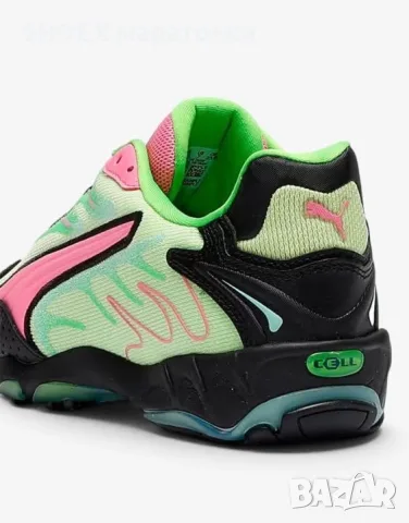 Дамските маратонки Puma Inhale Speed Style Neon Green , снимка 6 - Маратонки - 55737429