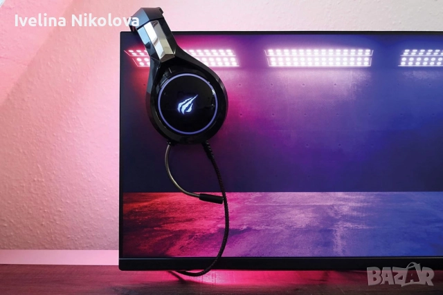 Геймърски слушалки с микрофон Schwaiger GH50, снимка 2 - Слушалки, hands-free - 52691572