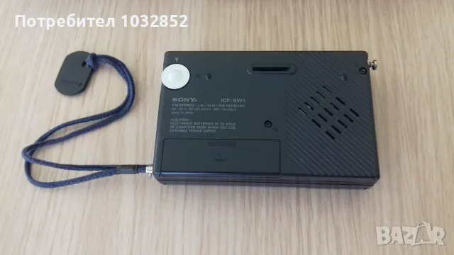 Радио  Sony icf sw1, снимка 3 - Радиокасетофони, транзистори - 55943798
