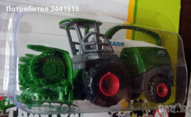 Комплект МЕТАЛНИ селскостопански машини - 4 броя , снимка 3 - Коли, камиони, мотори, писти - 40505277