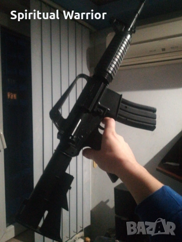 Airsoft Спрингов Автомат Colt M4, 6mm caliber , снимка 4 - Други спортове - 53265730