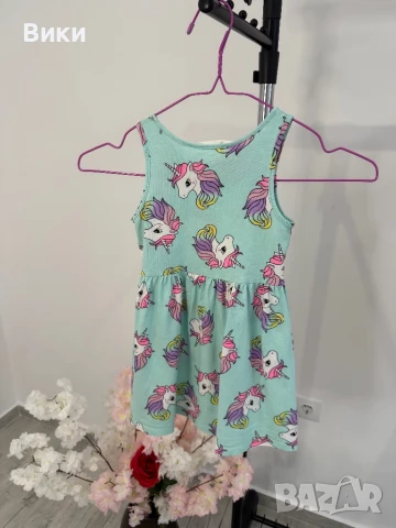 Рокля в 8 разцветки 2-4г детска рокля , снимка 3 - Детски рокли и поли - 50737992