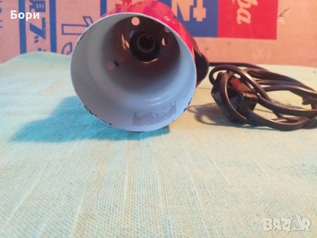 Метална лампа с щипка за закачване, снимка 2 - Други - 31483653
