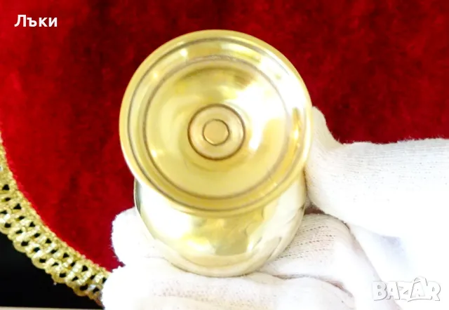 Високи бронзови чаши за ракия,релеф. , снимка 8 - Антикварни и старинни предмети - 48295032